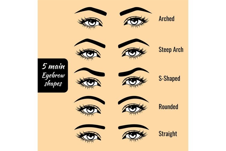5 Eyebrow Shapes and How to Pick the Right One
